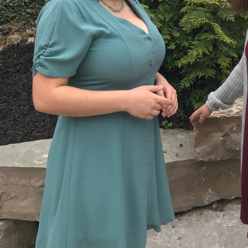 Francesca’s Blue Rain Dress